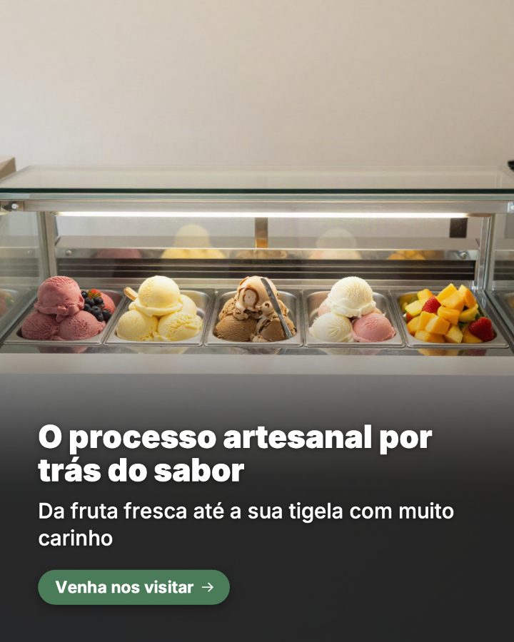 Post de Instagram gerado por IA para Açaí Tropical: O processo artesanal por trás do sabor