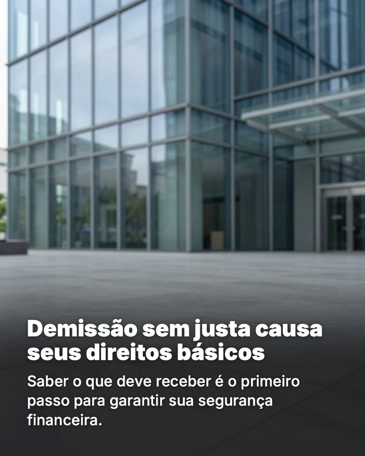 Post de Instagram gerado por IA para Almeida & Souza Advocacia: Demissão sem justa causa seus direitos básicos