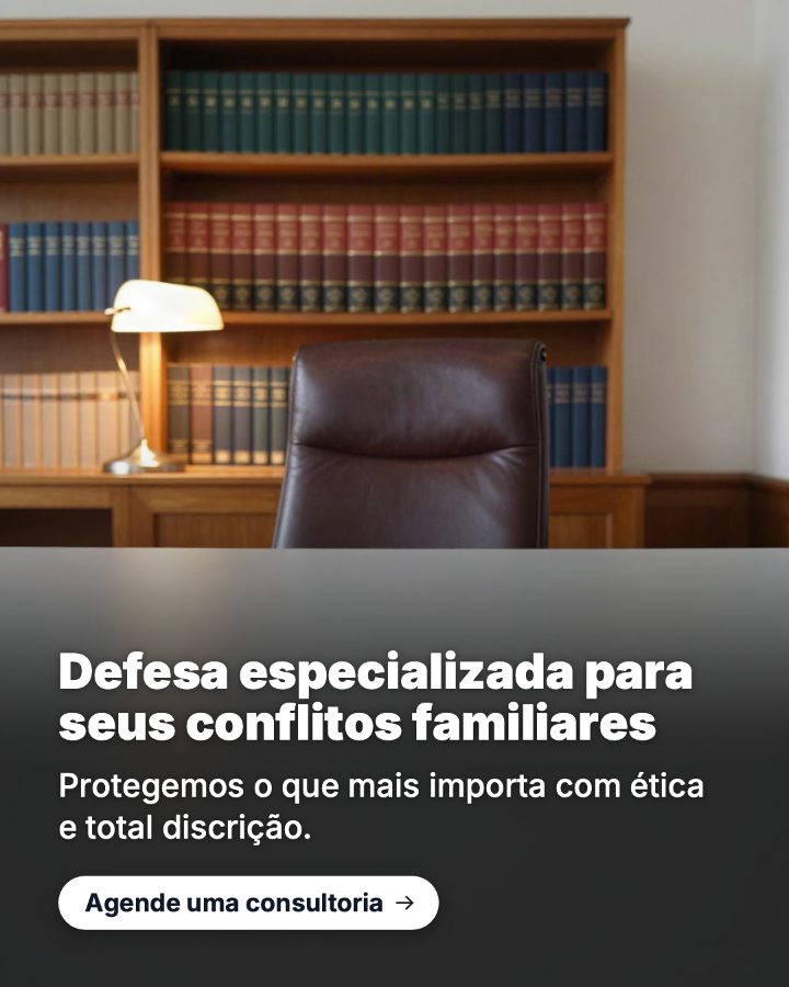 Post de Instagram gerado por IA para Almeida & Souza Advocacia: Defesa especializada para seus conflitos familiares