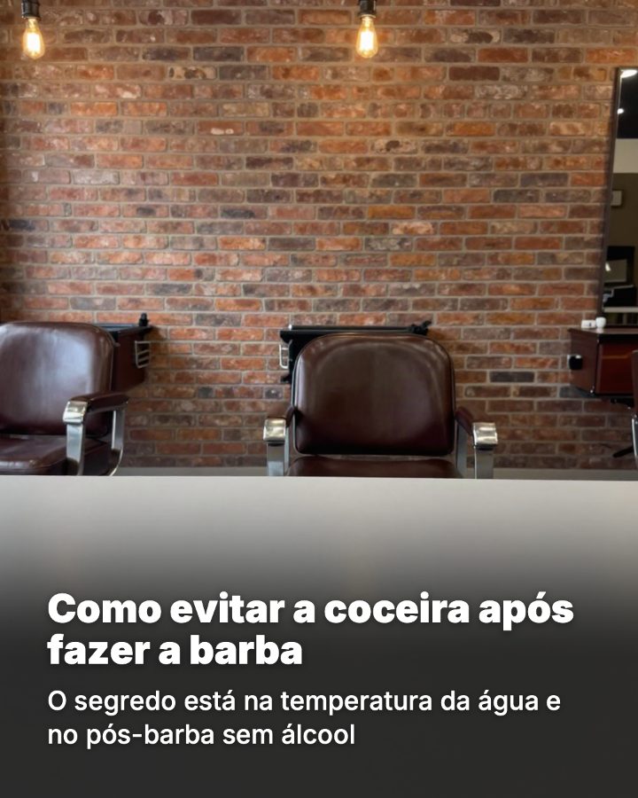 Post de Instagram gerado por IA para Barbearia Navalha: Como evitar a coceira após fazer a barba