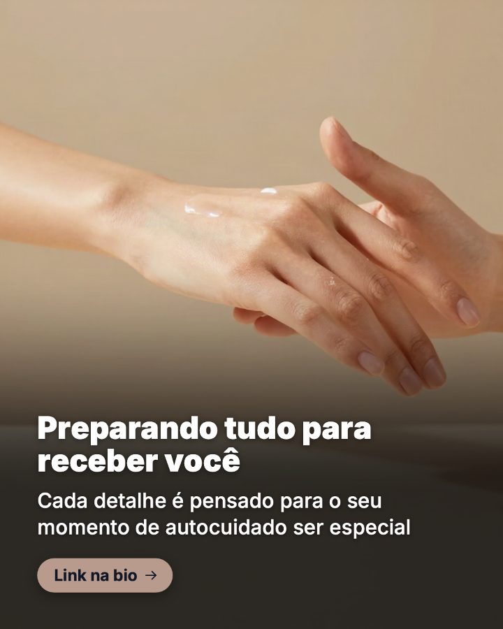 Post de Instagram gerado por IA para Espaço Lumina: Preparando tudo para receber você