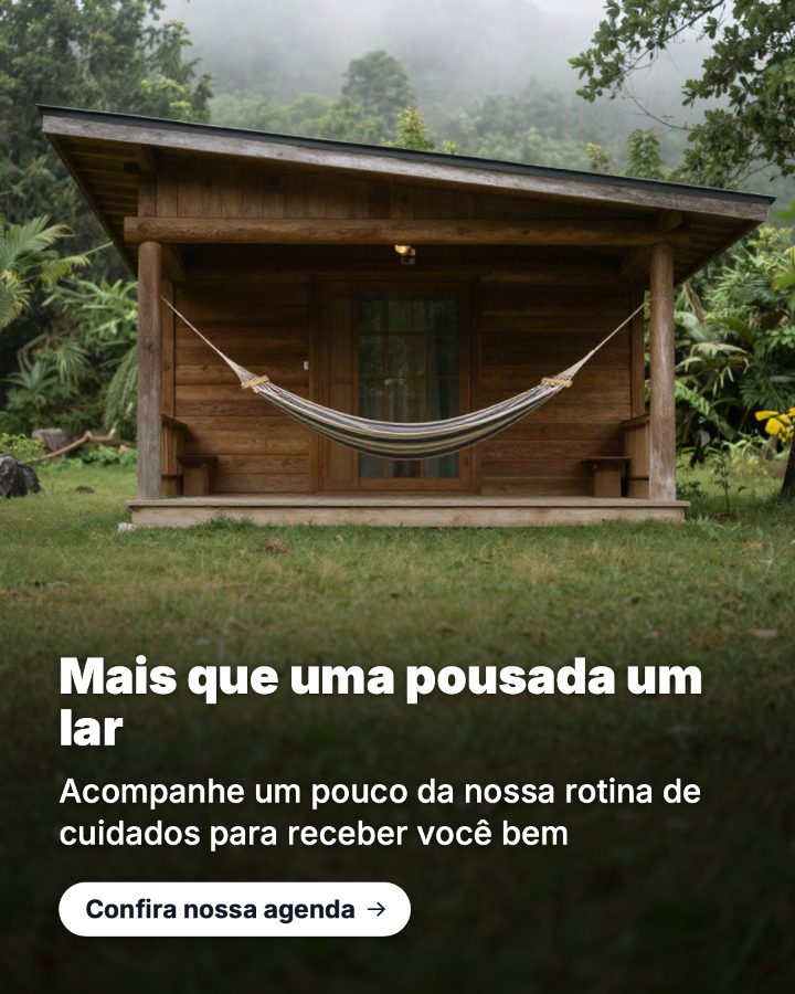 Post de Instagram gerado por IA para Pousada Vista do Mar: Mais que uma pousada um lar