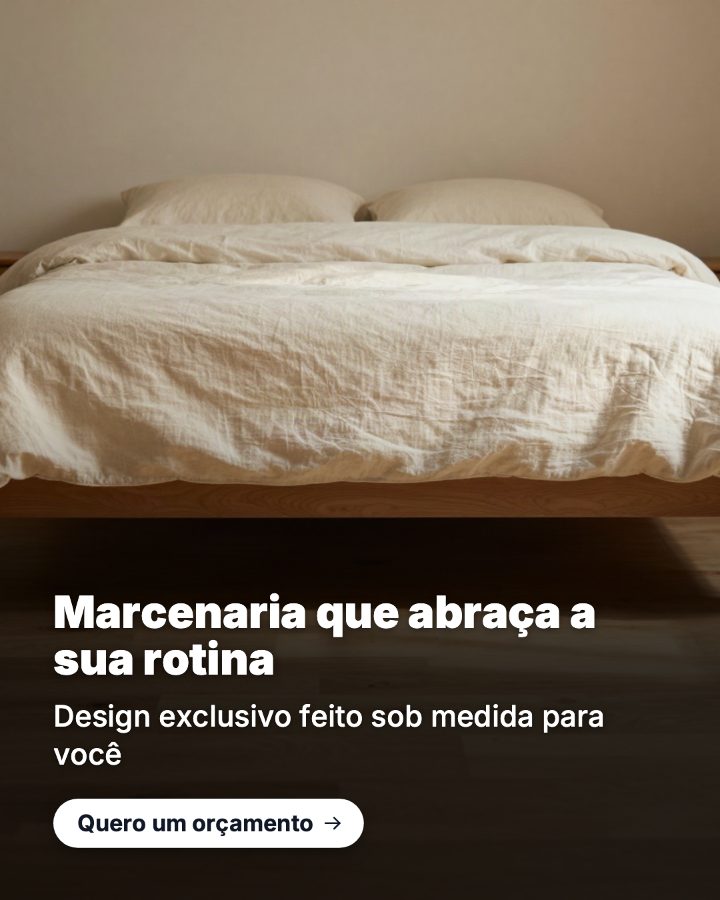 Post de Instagram gerado por IA para Casa Aconchego Móveis: Marcenaria que abraça a sua rotina