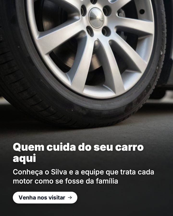 Post de Instagram gerado por IA para Auto Center Silva: Quem cuida do seu carro aqui