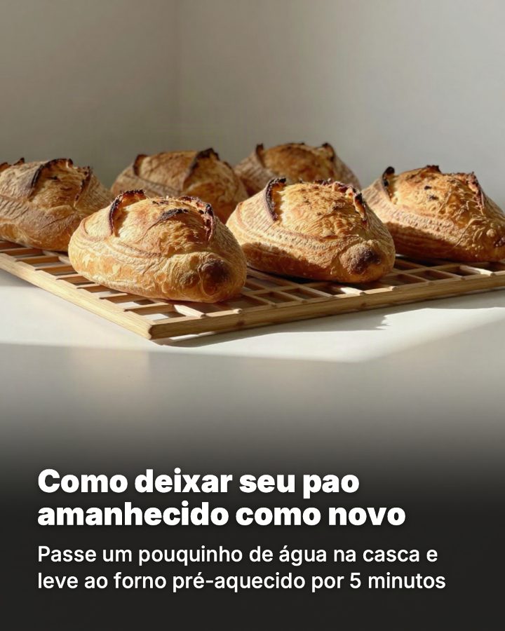 Post de Instagram gerado por IA para Padaria Dona Cida: Como deixar seu pao amanhecido como novo
